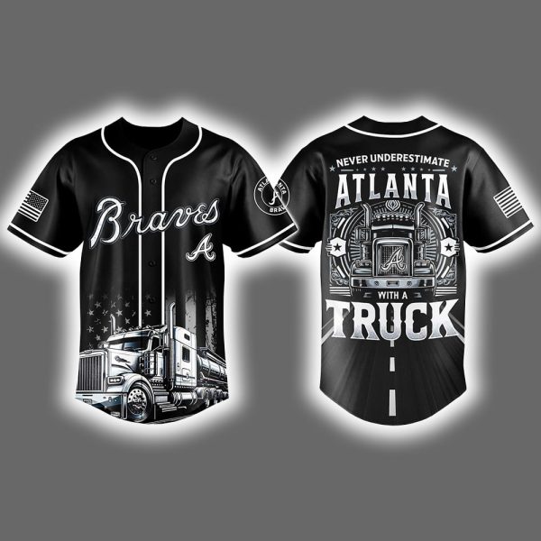 2025 Braves National Truck Driver Appreciation Week Jersey