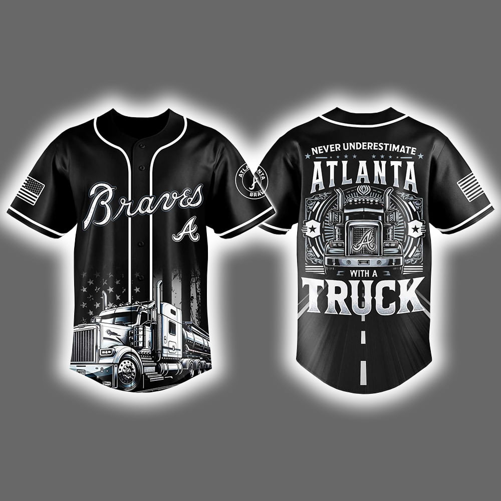 2025 Braves National Truck Driver Appreciation Week Jersey 2025 Braves National Truck Driver Appreciation Week Jersey