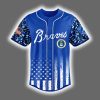 2025 Braves x US Air Force Appreciation Night Baseball Jersey 2