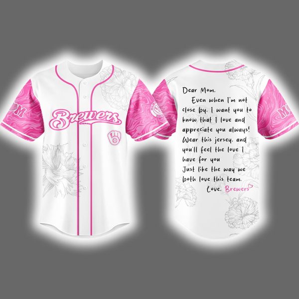 2025 Brewers Celebrating Mother's Day Jersey