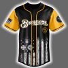 2025 Brewers First Responders Night Jersey 2