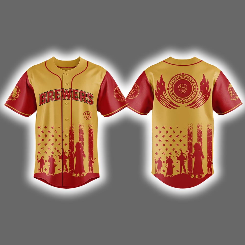 2025 Brewers x Native American Heritage Month Jersey 2025 Brewers x Native American Heritage Month Jersey