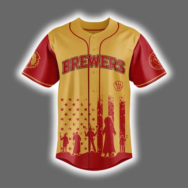 2025 Brewers x Native American Heritage Month Jersey 2