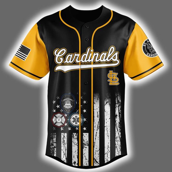 2025 Cardinals First Responders Night Jersey 2