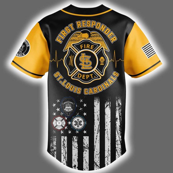 2025 Cardinals First Responders Night Jersey 3