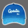 2025 Cardinals Happy Fathers Day Hoodie Joggers Cap 2