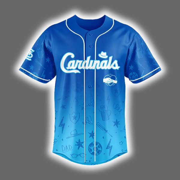 2025 Cardinals Happy Fathers Day Jersey 2