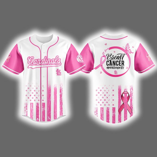 2025 Cardinals x Breast Cancer Awareness Game Night Jersey