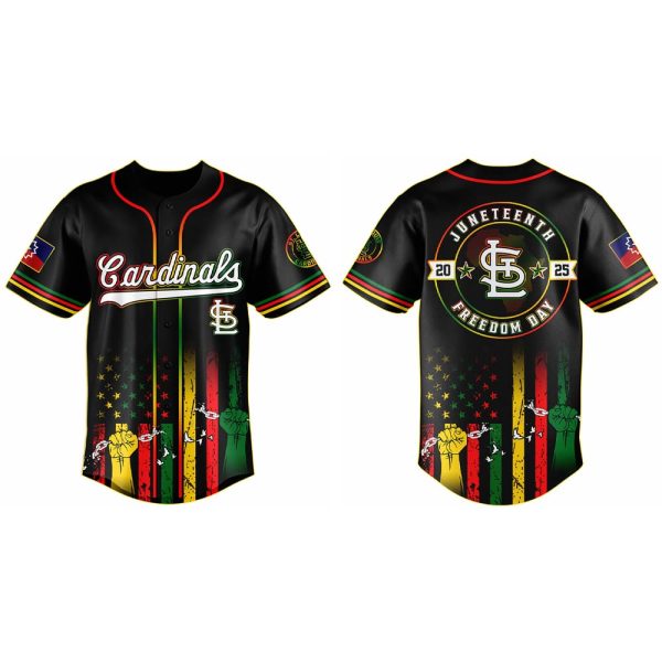 2025 Cardinals x Juneteenth Day Baseball Jersey