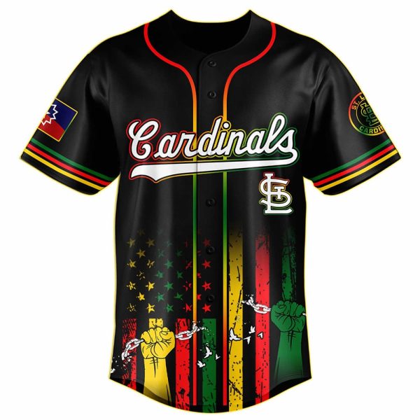 2025 Cardinals x Juneteenth Day Baseball Jersey 2