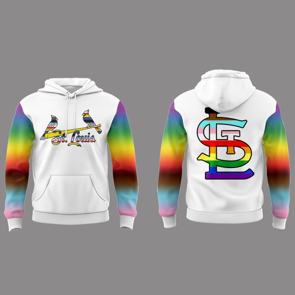 2025 Cardinals x Pride Night Hoodie Joggers Cap