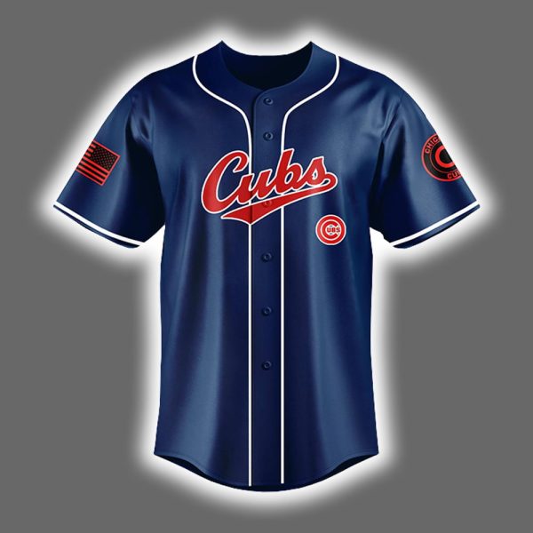 2025 Cubs Appreciation First Responders Night Jersey 2