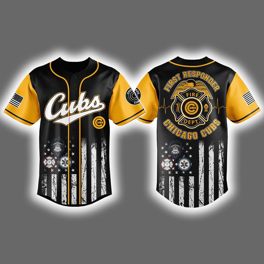 2025 Cubs First Responders Night Jersey 2025 Cubs First Responders Night Jersey