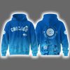 2025 Cubs Happy Father's Day Hoodie Joggers Cap