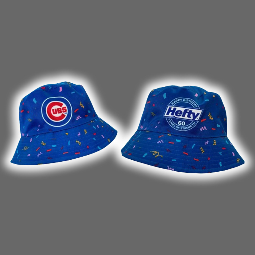 2025 Cubs Hefty's 60th Birthday Cubs Bucket Hat Giveaway 2025 Cubs Hefty's 60th Birthday Cubs Bucket Hat Giveaway