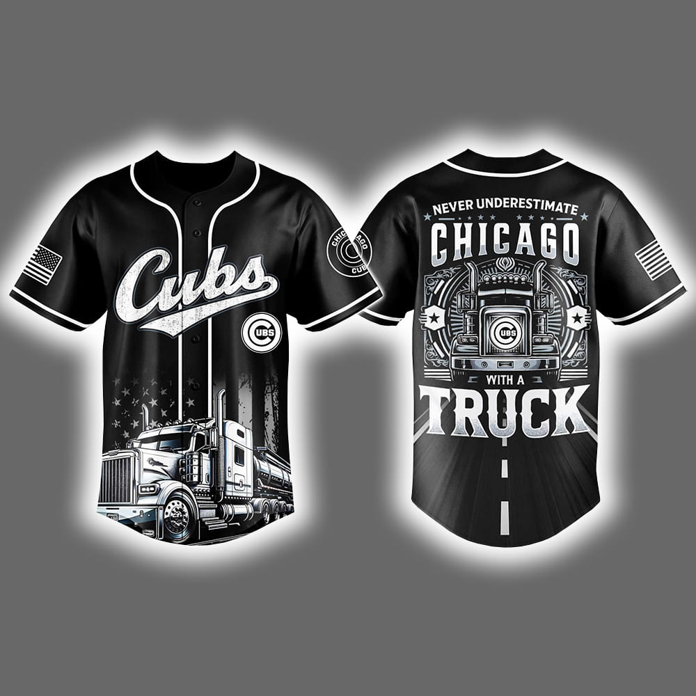 2025 Cubs National Truck Driver Appreciation Week Jersey 2025 Cubs National Truck Driver Appreciation Week Jersey