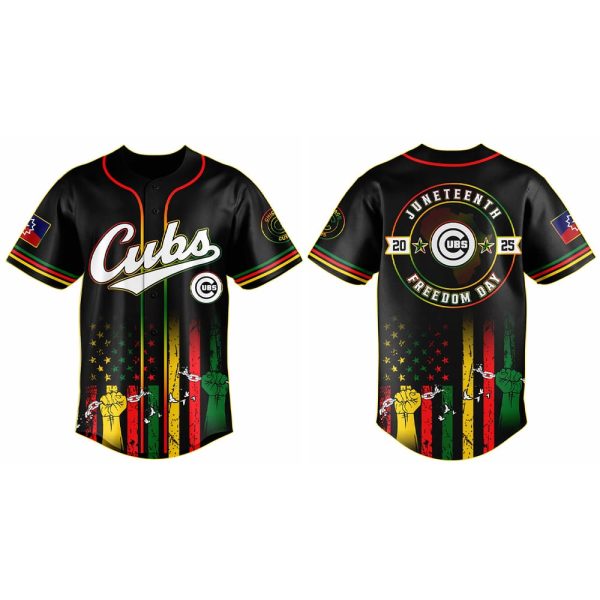 2025 Cubs x Juneteenth Day Baseball Jersey