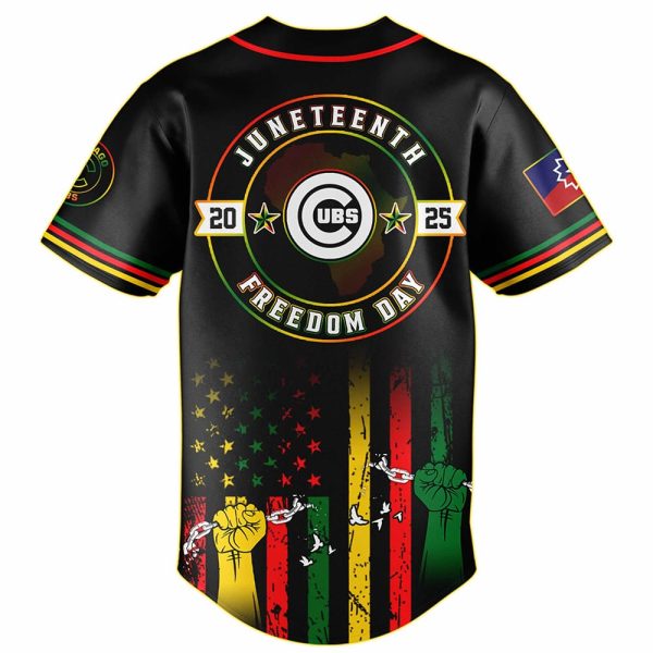 2025 Cubs x Juneteenth Day Baseball Jersey 3