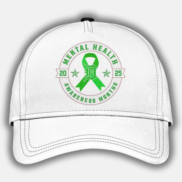 2025 Detroit Never Fightin Alone Mental Health Awareness Month Jersey 2
