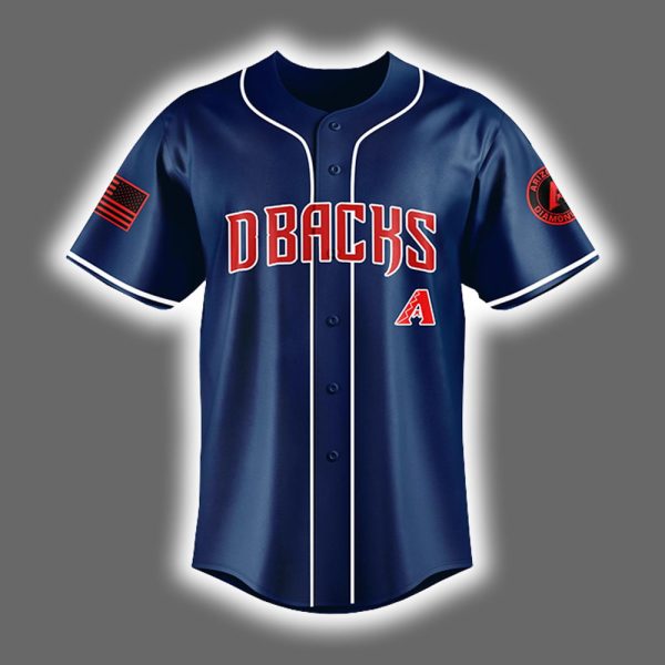 2025 Diamondbacks Appreciation First Responders Night Jersey 2