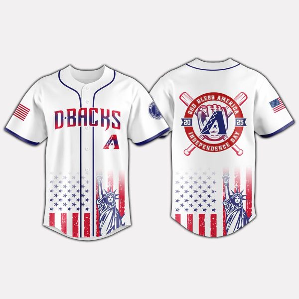 2025 Diamondbacks Celebration Independence Day Jersey