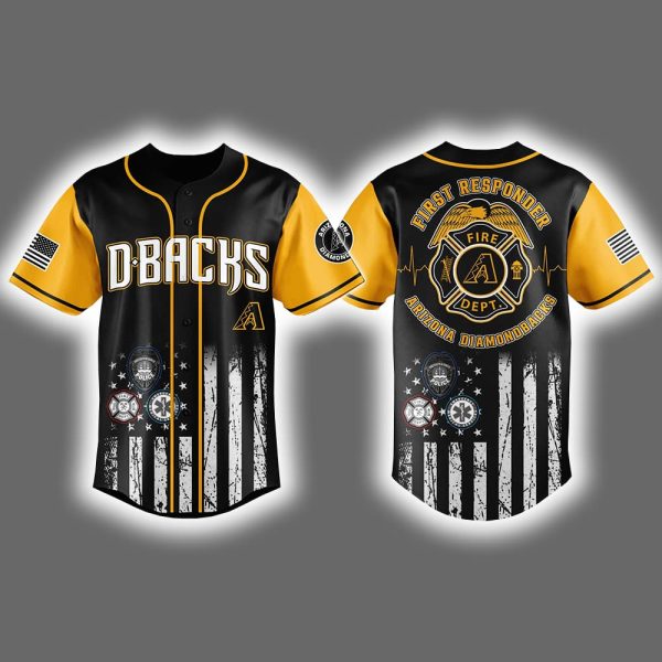 2025 Diamondbacks First Responders Night Jersey