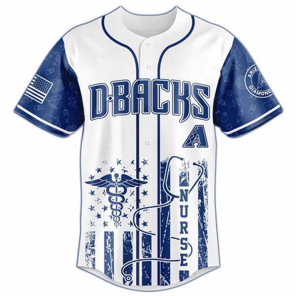 2025 Diamondbacks Nurses Appreciation Night Jersey 2