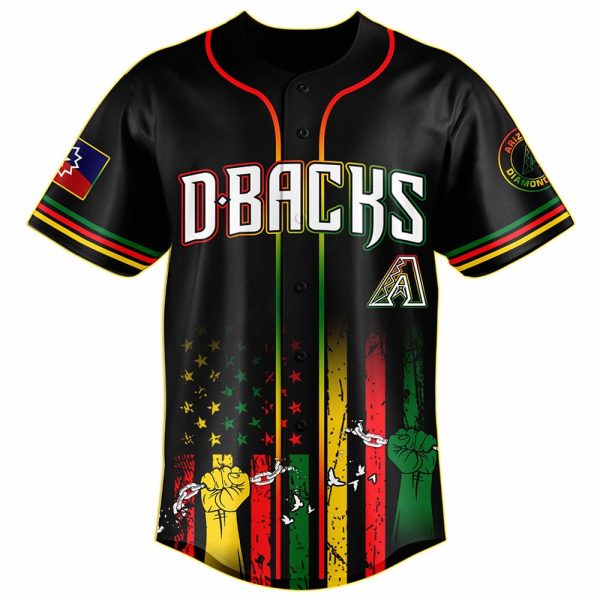 2025 Diamondbacks x Juneteenth Day Baseball Jersey 2