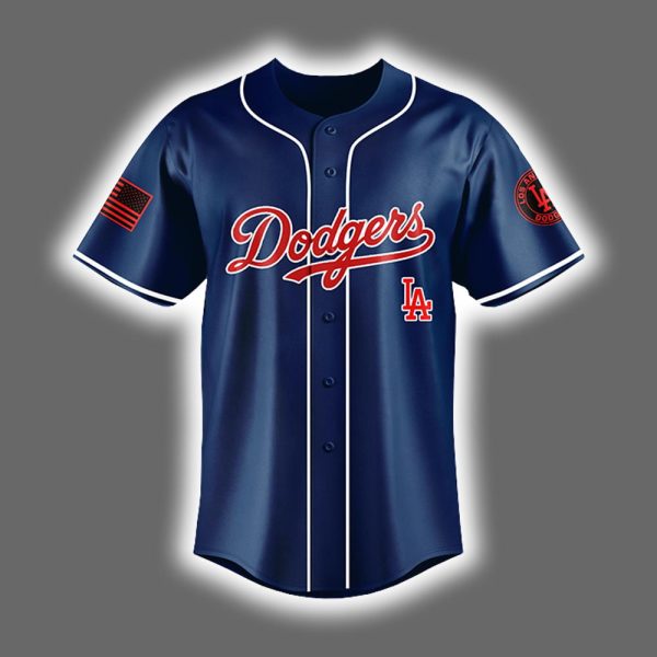 2025 Dodgers Appreciation First Responders Night Jersey 2