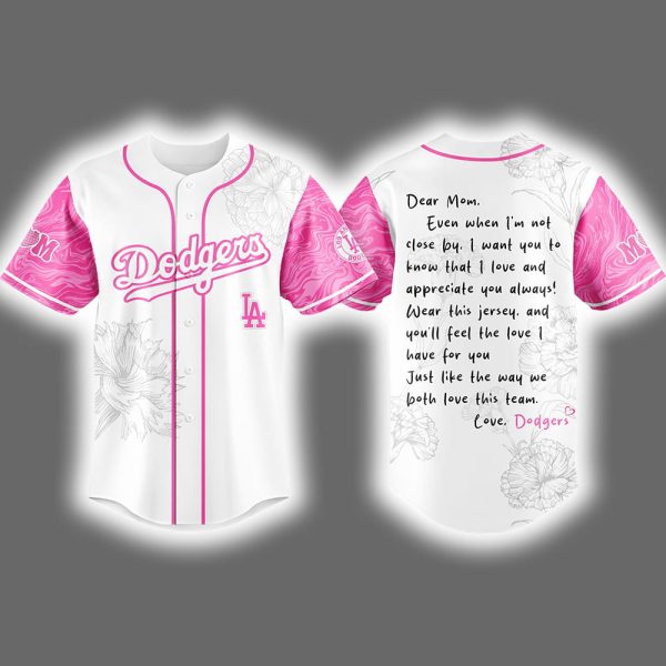 2025 Dodgers Celebrating Mother's Day Jersey