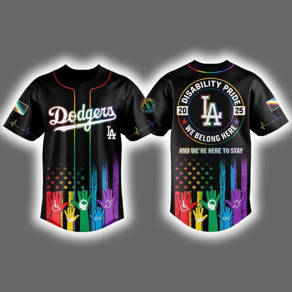 2025 Dodgers Disability Pride Month Jersey