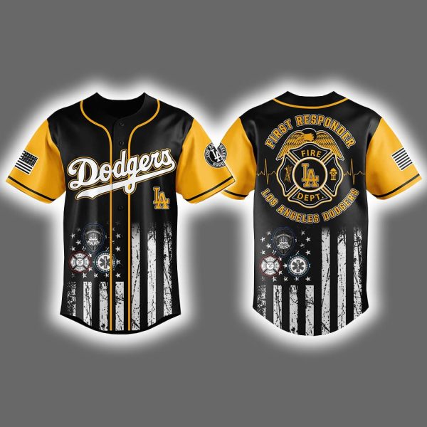 2025 Dodgers First Responders Night Jersey