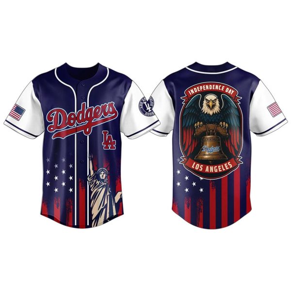 2025 Dodgers Happy 4th Of July Jersey