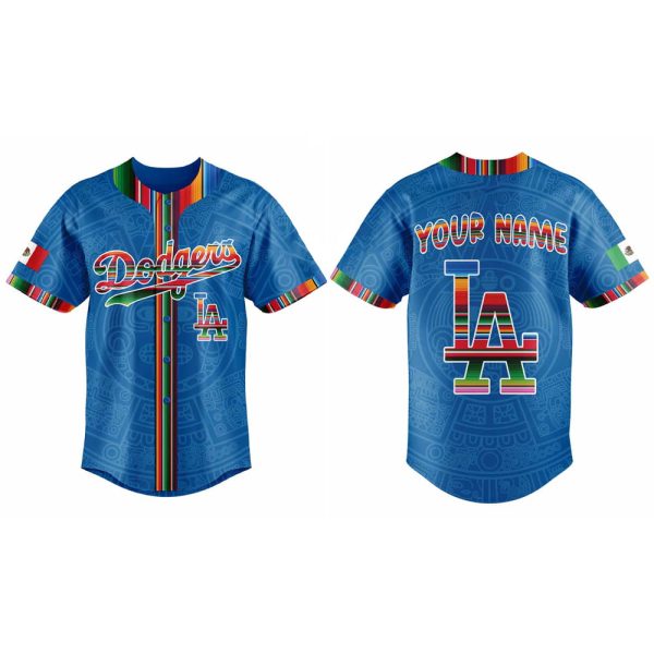 2025 Dodgers Mexican Heritage Night Jersey