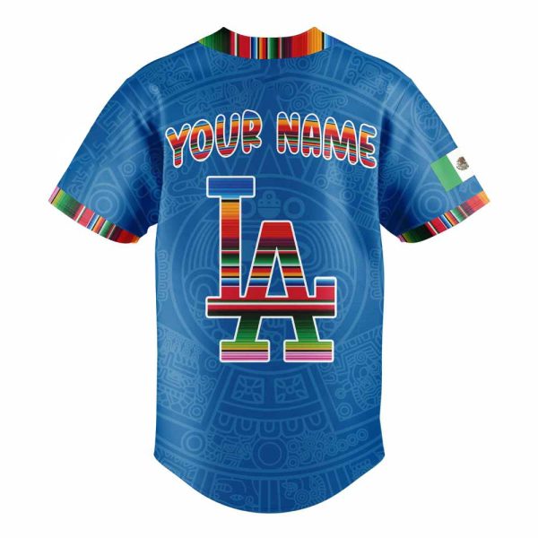 2025 Dodgers Mexican Heritage Night Jersey 3