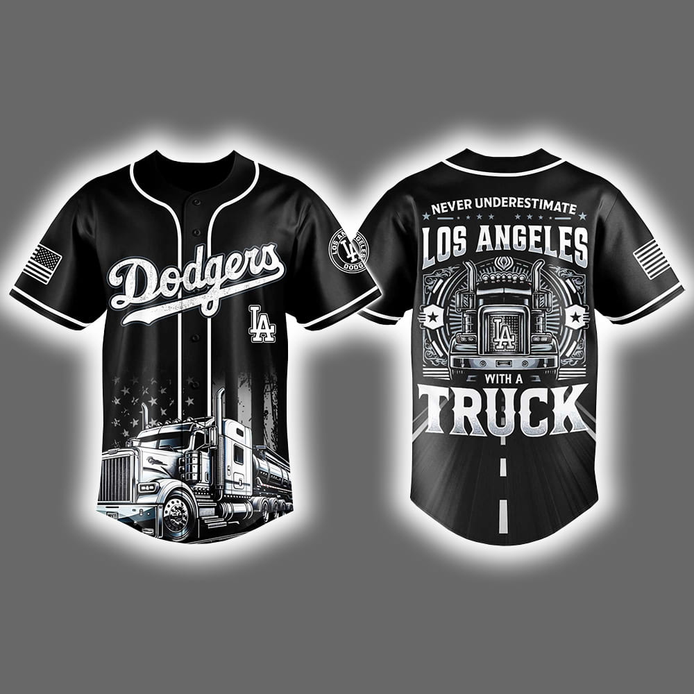 2025 Dodgers National Truck Driver Appreciation Week Jersey 2025 Dodgers National Truck Driver Appreciation Week Jersey