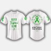 2025 Dodgers Never Fightin' Alone Mental Health Awareness Month Jersey