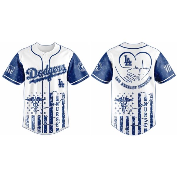 2025 Dodgers Nurses Appreciation Night Jersey