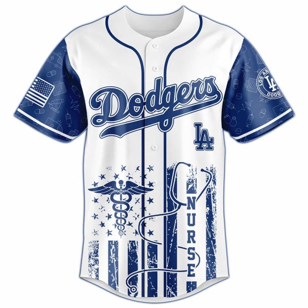 2025 Dodgers Nurses Appreciation Night Jersey 2