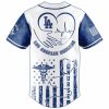 2025 Dodgers Nurses Appreciation Night Jersey 3