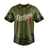 2025 Dodgers USA Memorial Day Remember And Honor Jersey 2