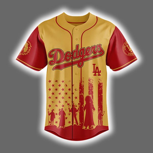 2025 Dodgers x Native American Heritage Month Jersey 2
