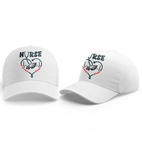 2025 Eagles Nurses Appreciation Hoodie Joggers Cap 2
