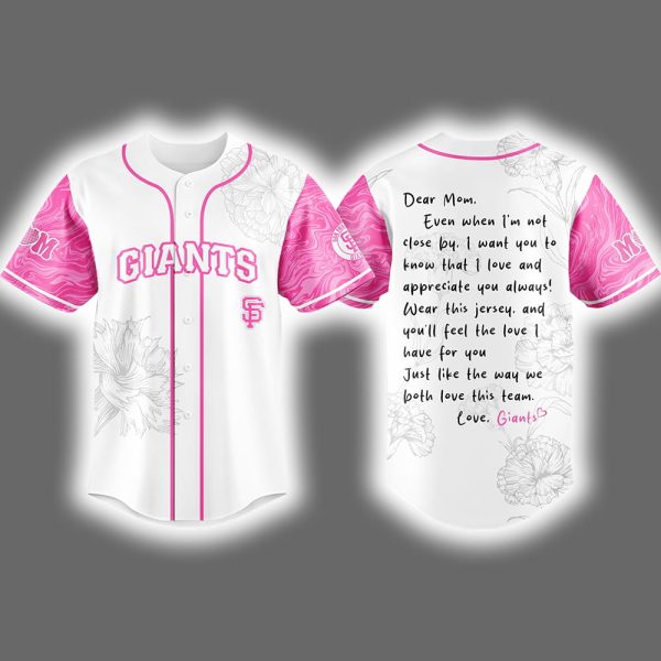 2025 Giants Celebrating Mother's Day Jersey