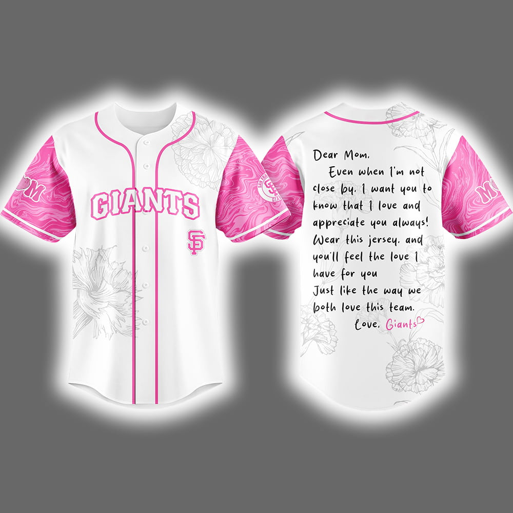 2025 Giants Celebrating Mother's Day Jersey 2025 Giants Celebrating Mother's Day Jersey