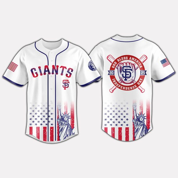 2025 Giants Celebration Independence Day Jersey