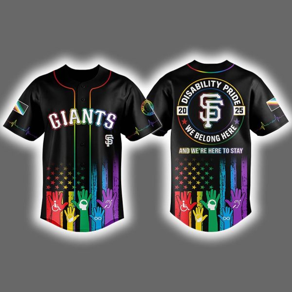 2025 Giants Disability Pride Month Jersey