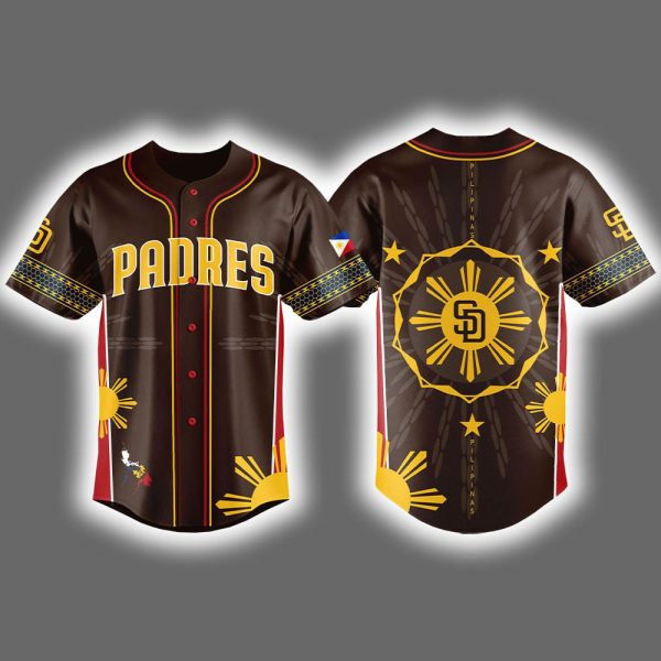 2025 Giants Filipino Heritage Night Baseball Jersey 2
