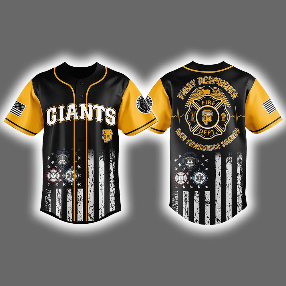 2025 Giants First Responders Night Jersey 2025 Giants First Responders Night Jersey