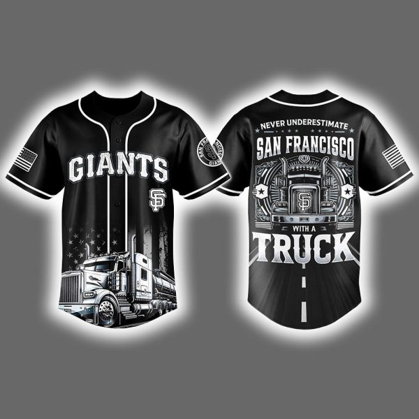 2025 Giants National Truck Driver Appreciation Week Jersey